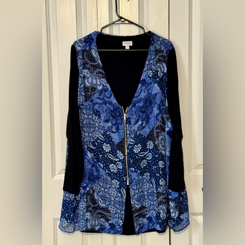 Avenue Faux Layered Top